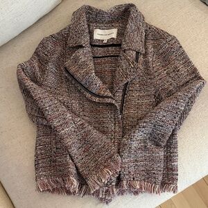 cupcakes & cashmere Multicolor Tweed Blazer Size S